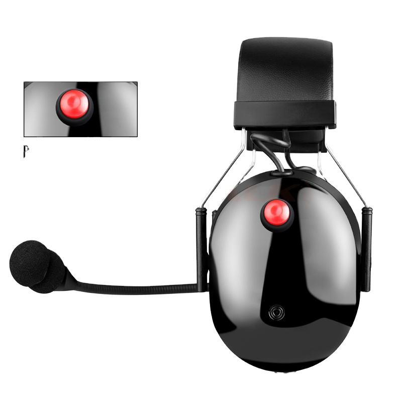 RayTalk 6-pin Wired Noise Cancelling Music Headphones & Headphones Can Be Paired and Replaced with Walkie-talkie Headphones