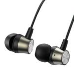 1.2m 3.5mm Jack Plug In-Ear Metal Stereo Music Wired Earphone With Call Function Controller Audio and Mic Earphone