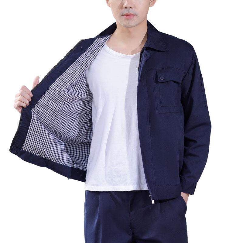 How to choose customized winter factory men's labor uniforms for men's double-layer thick and wear-resistant workwear sets?